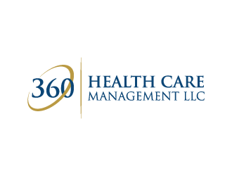 360 Health Care Management LLC logo design by denfransko