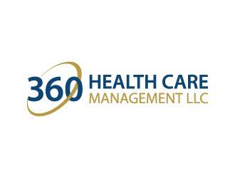 360 Health Care Management LLC logo design by denfransko