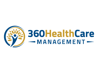 360 Health Care Management LLC logo design by akilis13