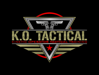 K.O. Tactical (It stand for Kinetic Operator Tactical Training) logo design by fastsev