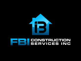 FBI Construction services inc  logo design by mashoodpp