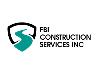 FBI Construction services inc  logo design by JessicaLopes