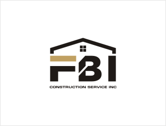 FBI Construction services inc  logo design by bunda_shaquilla