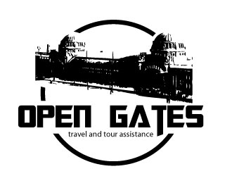 Open Gates logo design by sanworks
