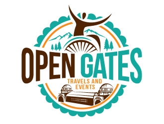 Open Gates logo design by REDCROW