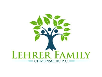 Lehrer Family Chiropractic P.C. logo design by karjen