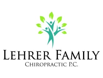 Lehrer Family Chiropractic P.C. logo design by jetzu