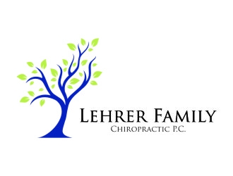 Lehrer Family Chiropractic P.C. logo design by jetzu