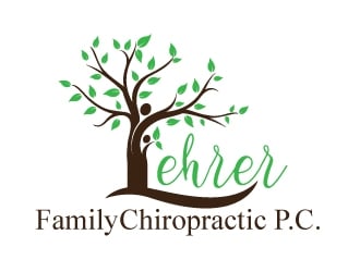 Lehrer Family Chiropractic P.C. logo design by Upoops