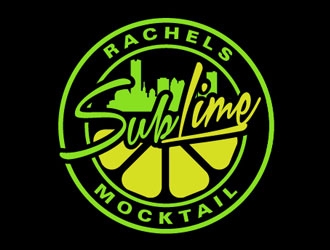 Rachels SubLime Mocktail logo design by LogoInvent