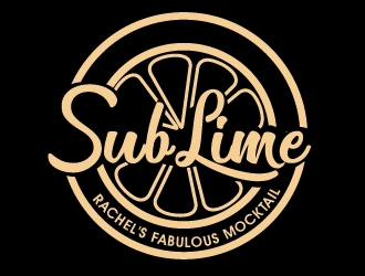 Rachels SubLime Mocktail logo design by PMG