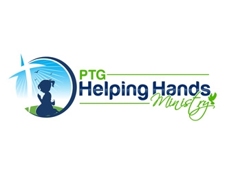 PTGs Helping Hands Ministry logo design by DreamLogoDesign