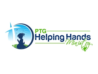 PTGs Helping Hands Ministry logo design by DreamLogoDesign
