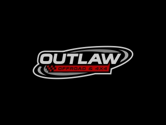 Outlaw 4x4 logo design by CreativeKiller