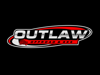 Outlaw 4x4 logo design by Cekot_Art