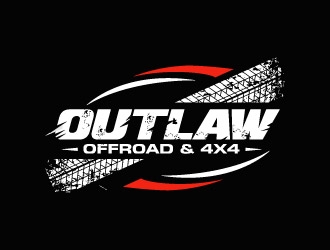 Outlaw 4x4 logo design by graphica