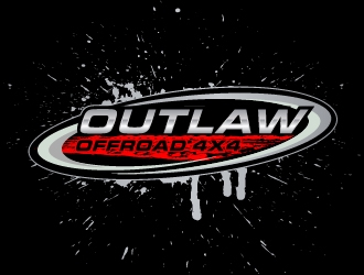 Outlaw 4x4 logo design by Ultimatum