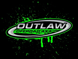 Outlaw 4x4 logo design by Ultimatum