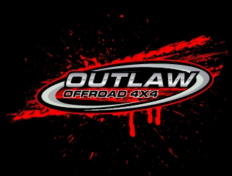 Outlaw 4x4 logo design by Ultimatum