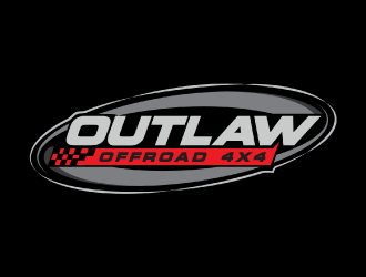 Outlaw 4x4 logo design by nona