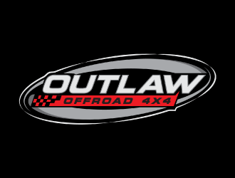 Outlaw 4x4 logo design by nona