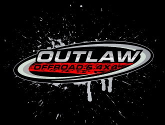 Outlaw 4x4 logo design by Ultimatum