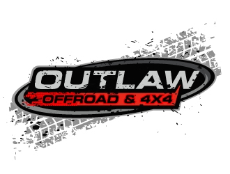 Outlaw 4x4 logo design by aRBy