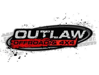 Outlaw 4x4 logo design by aRBy