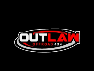 Outlaw 4x4 logo design by samuraiXcreations