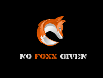  No Foxx Given logo design by AnuragYadav