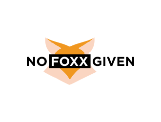  No Foxx Given logo design by akhi