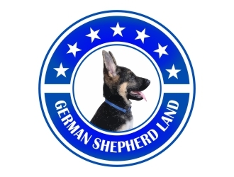 German Shepherd Land logo design by ManishKoli