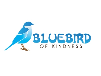 Bluebird of Kindness  logo design by ElonStark