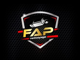 FAP Nettoyage logo design by bayudesain88