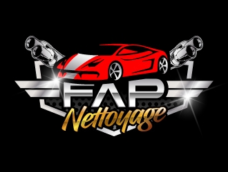 FAP Nettoyage logo design by jaize