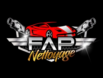 FAP Nettoyage logo design by jaize