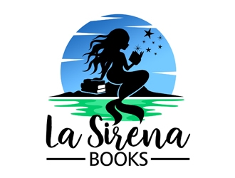 La Sirena Books logo design by ingepro