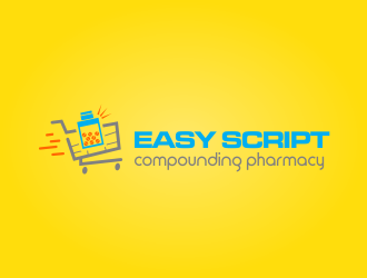 Easy script compounding pharmacy or Queen street Compounding Pharmacy logo design by ROSHTEIN