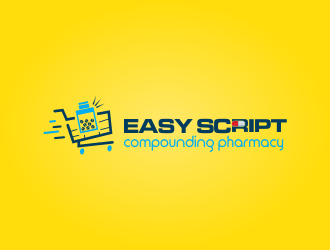 Easy script compounding pharmacy or Queen street Compounding Pharmacy logo design by ROSHTEIN