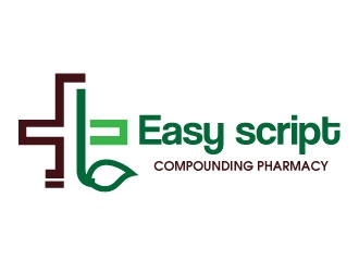 Easy script compounding pharmacy or Queen street Compounding Pharmacy logo design by Suvendu