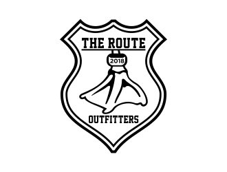 The Route Outfitters  logo design by dibyo