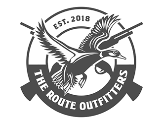 The Route Outfitters  logo design by Optimus