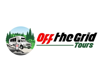 Off the Grid Tours logo design by CreativeMania