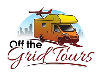 Off the Grid Tours logo design by MAXR