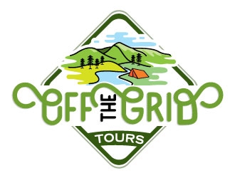 Off the Grid Tours logo design by Conception