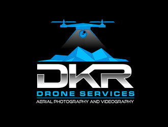 DKR Drone Services logo design by Cekot_Art