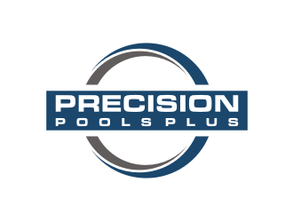 Precision Pools Plus  logo design by asyqh