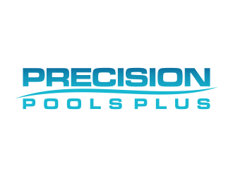Precision Pools Plus  logo design by savana