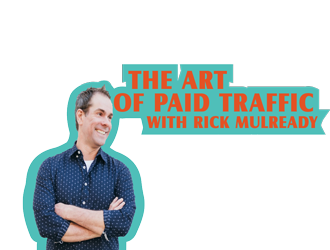The Art of Paid Traffic with Rick Mulready logo design by dhika