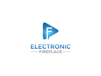 Electronic Fireplace logo design by Zeratu